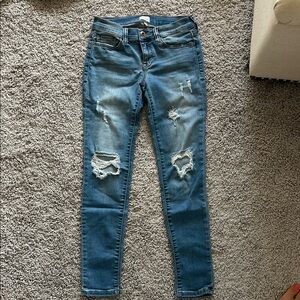 Distressed Skinny Jeans